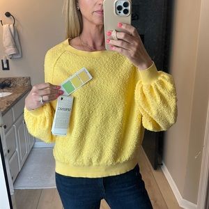 Free people light sweater